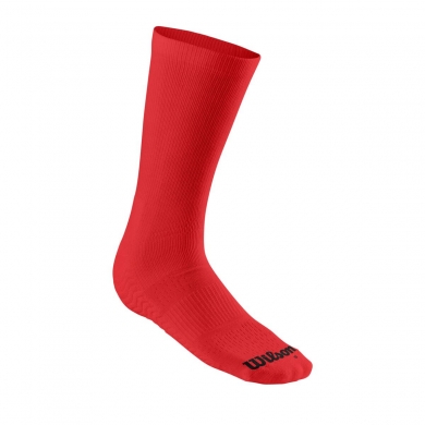 Wilson Tennissocke Crew Rush Pro feuerrot Herren - 1 Paar